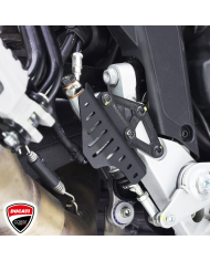 PROTECTOR DE LA BOMBA DE FRENO TRASERO CROSSPRO DUCATI DESERT X PLATA | Otros protectores de moto | %brands%