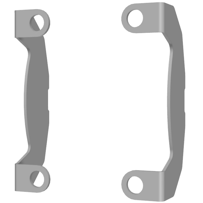 PROTECTORES DE PINZAS DE FRENO DELANTERO CROSSPRO DUCATI DESERT X PLATA | Otros protectores de moto | %brands%