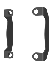 PROTECTORES DE PINZAS DE FRENO DELANTERO CROSSPRO DUCATI DESERT X NEGRO | Otros protectores de moto | %brands%