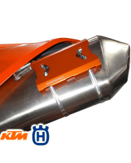 PROTECTOR DE ESCAPE CROSSPRO KTM 690 ENDURO R/HUSQVARNA 701 ENDURO GRIS | Otros protectores de moto | %brands%