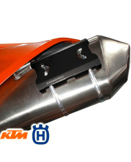 PROTECTOR DE ESCAPE CROSSPRO KTM 690 ENDURO R/HUSQVARNA 701 ENDURO GRIS | Otros protectores de moto | %brands%