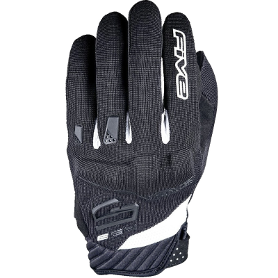 GUANTES FIVE RS3 EVO NEGRO/BLANCO