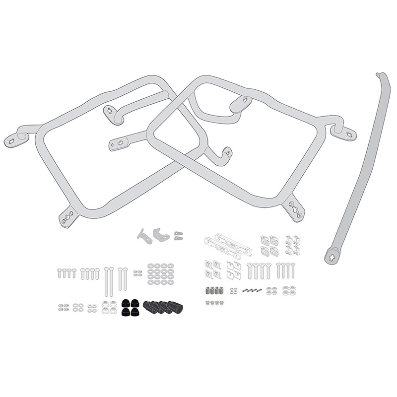 KIT DE FIJACION MALETAS LATERALES GIVI PLO9430CAM KTM/HUSQVARNA | Fijaciones Maletas de moto | %brands%
