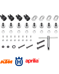 KIT ESPECIFICO TRANSFORMACION DE PORTAMELETAS A FIJACION RAPIDA GIVI 10RKIT | Fijaciones Maletas de moto | %brands%