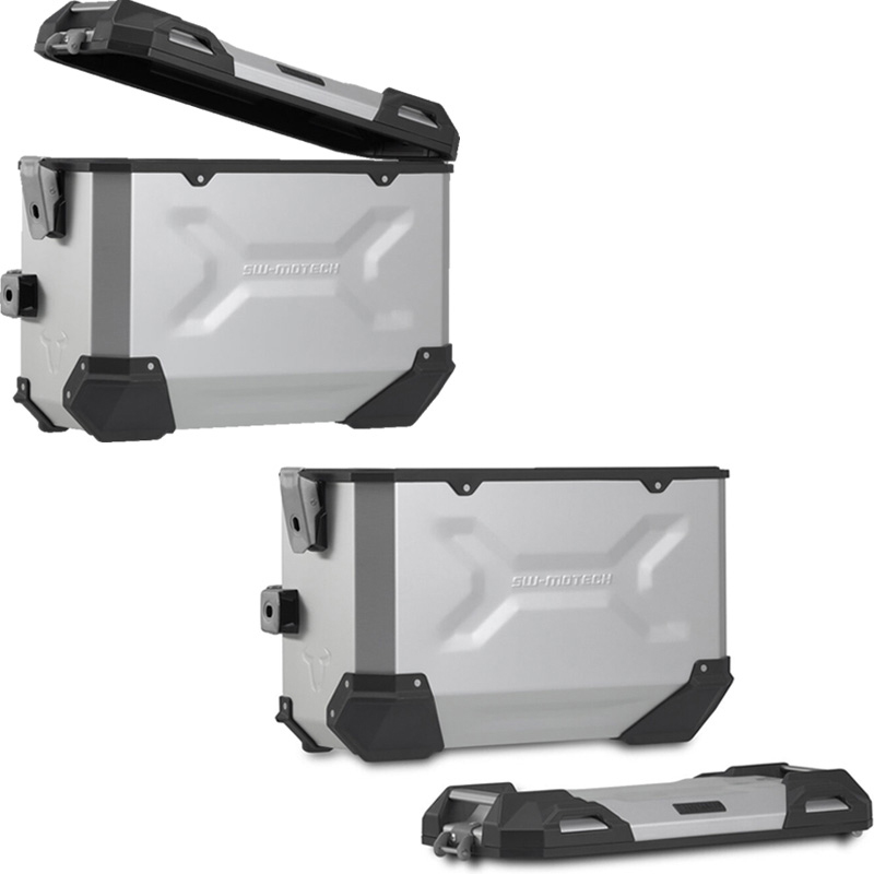 PACK MALETAS LATERALES + BOLSAS + SOPORTES SW-MOTECH CFMOTO KFT.10.057.70000/S | Maletas laterales de moto | %brands%