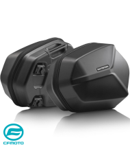 PACK MALETAS LATERALES + SOPORTES + BOLSAS SW-MOTECH AERO ABS CFMOTO KFT.10.057.60100/B | Maletas laterales de moto | %brands%