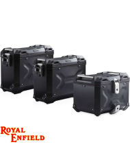 PACK MALETAS LATERALES + BAUL + BOLSAS + SOPORTES SW-MOTECH ROYAL ENFIELD ADV.41.620.75100/B | Maletas laterales de moto | %brands%