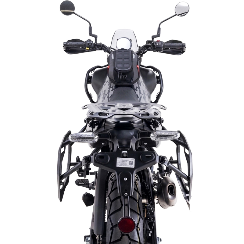 PACK MALETAS LATERALES + BAUL + BOLSAS + SOPORTES SW-MOTECH ROYAL ENFIELD ADV.41.620.75100/B | Maletas laterales de moto | %brands%