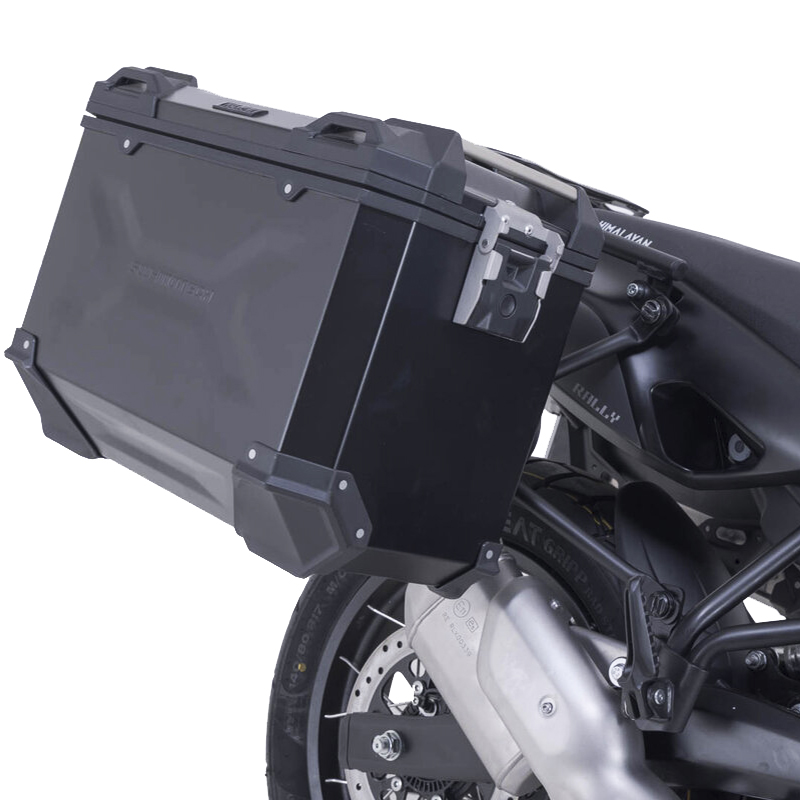 PACK MALETAS LATERALES + BAUL + BOLSAS + SOPORTES SW-MOTECH ROYAL ENFIELD ADV.41.620.75100/B | Maletas laterales de moto | %brands%