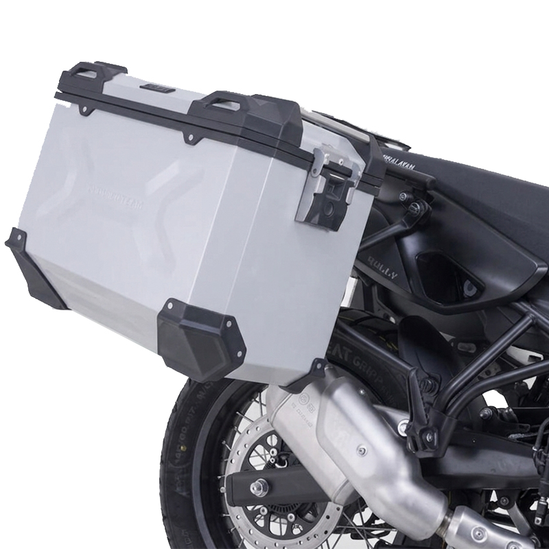 PACK MALETAS LATERALES + BAUL + BOLSAS + SOPORTES SW-MOTECH ROYAL ENFIELD ADV.41.620.75100/S | Maletas laterales de moto | %brands%