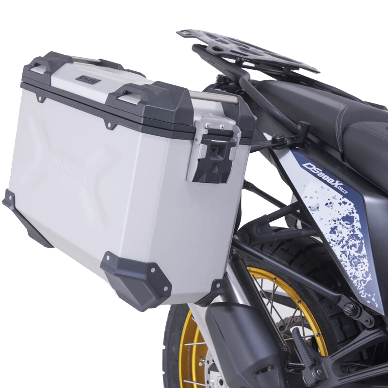 PACK MALETAS LATERALES + BAUL + BOLSAS + SOPORTES SW-MOTECH VOGE ADV.02.072.75000/S | Maletas laterales de moto | %brands%