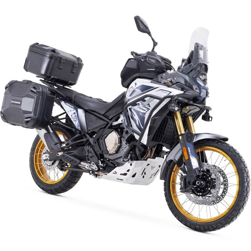 PACK MALETAS LATERALES + BAUL + SOPORTES SW-MOTECH DUSC VOGE ADV.02.072.65000/B | Maletas laterales de moto | %brands%