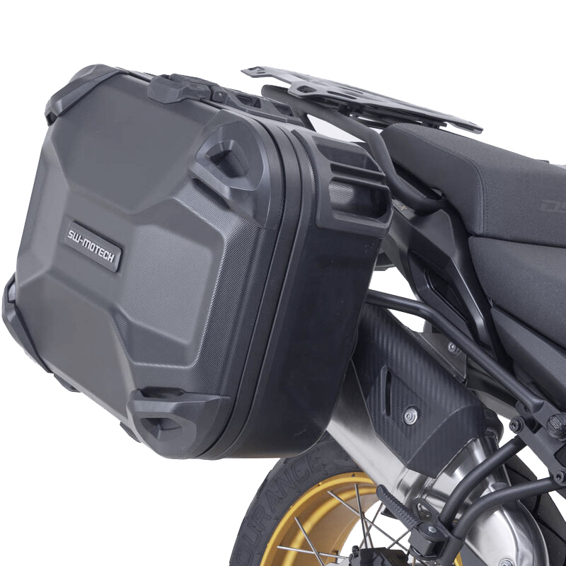 PACK MALETAS LATERALES + SOPORTES SW-MOTECH DUSC VOGE KFT.02.060.65000/B | Maletas laterales de moto | %brands%