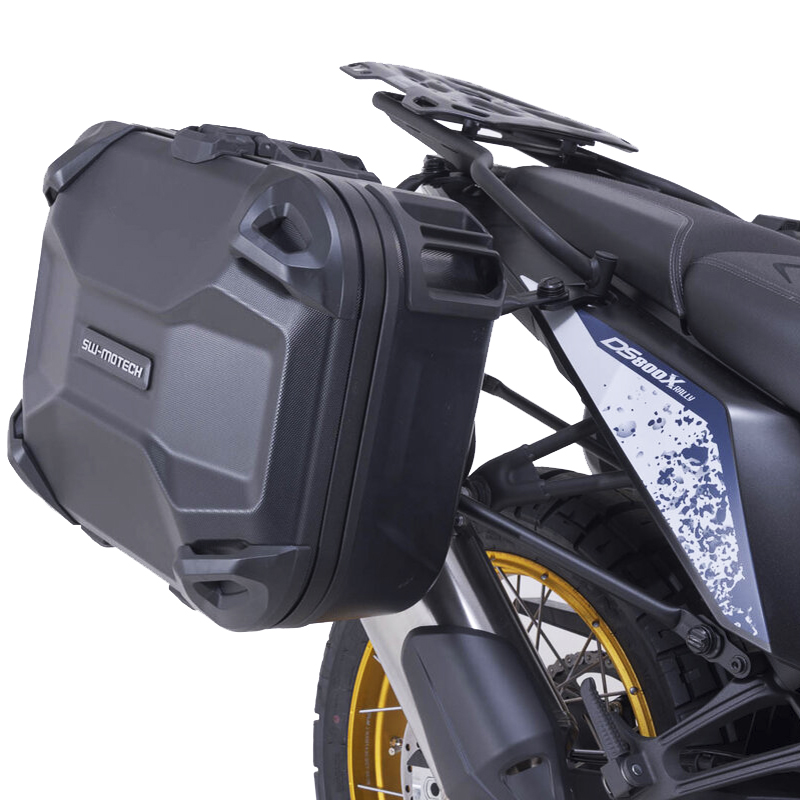 PACK MALETAS LATERALES + SOPORTES SW-MOTECH DUSC VOGE KFT.02.072.65000/B | Maletas laterales de moto | %brands%