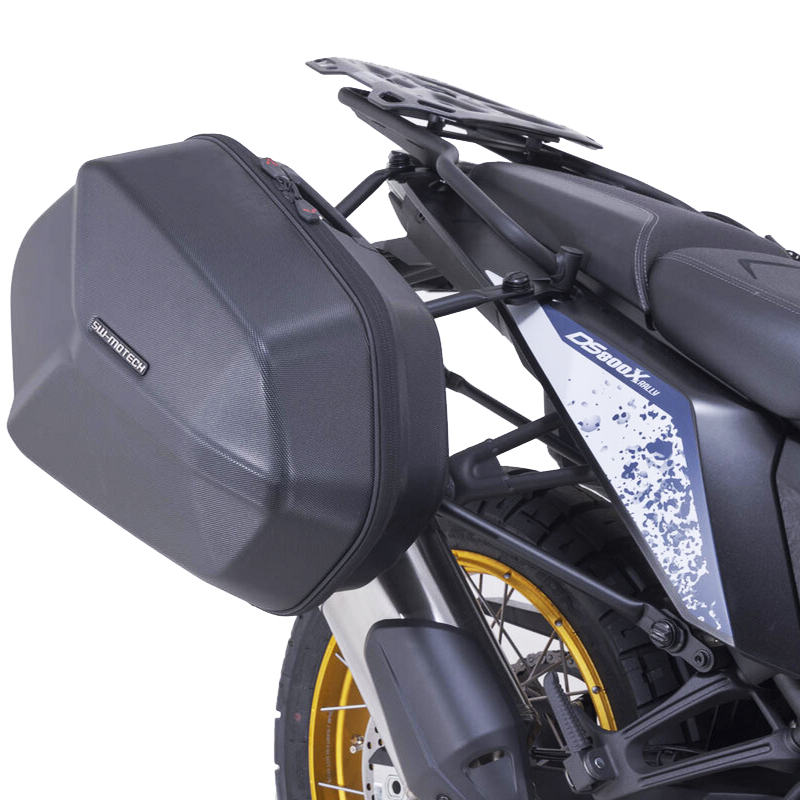 PACK MALETAS LATERALES + SOPORTES + BOLSAS SW-MOTECH AERO ABS VOGE KFT.02.072.60100/B | Maletas laterales de moto | %brands%
