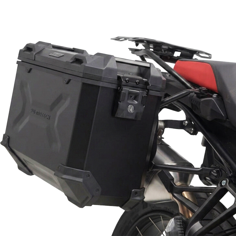 PACK MALETAS LATERALES + BAUL + BOLSAS + SOPORTES SW-MOTECH BMW ADV.07.897.75100/B | Maletas laterales de moto | %brands%