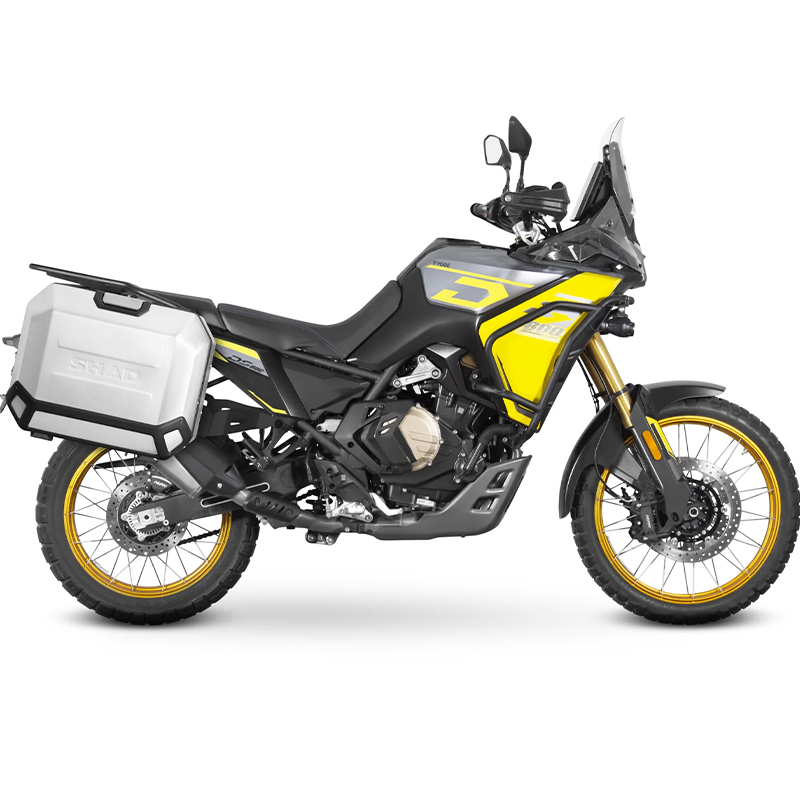 KIT DE FIJACION MALETAS LATERALES SHAD 4P V0DS854P VOGE DS800 RALLY | Fijaciones Maletas de moto | %brands%