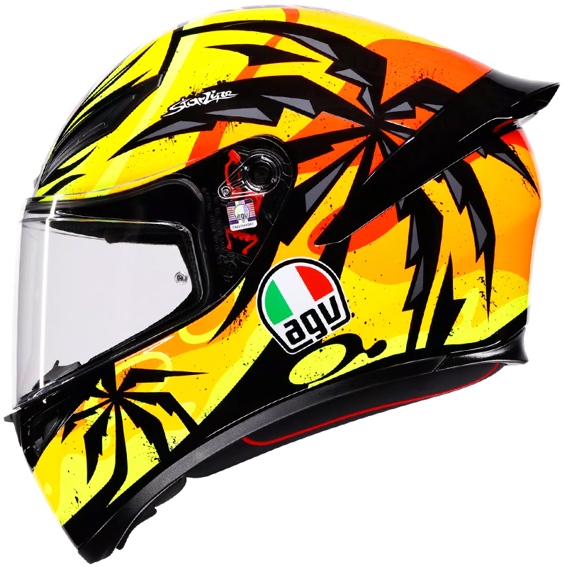 CASCO AGV K1 S TROPICRUSH NEW BLACK/ORANGE | Cascos Integrales de moto | %brands%