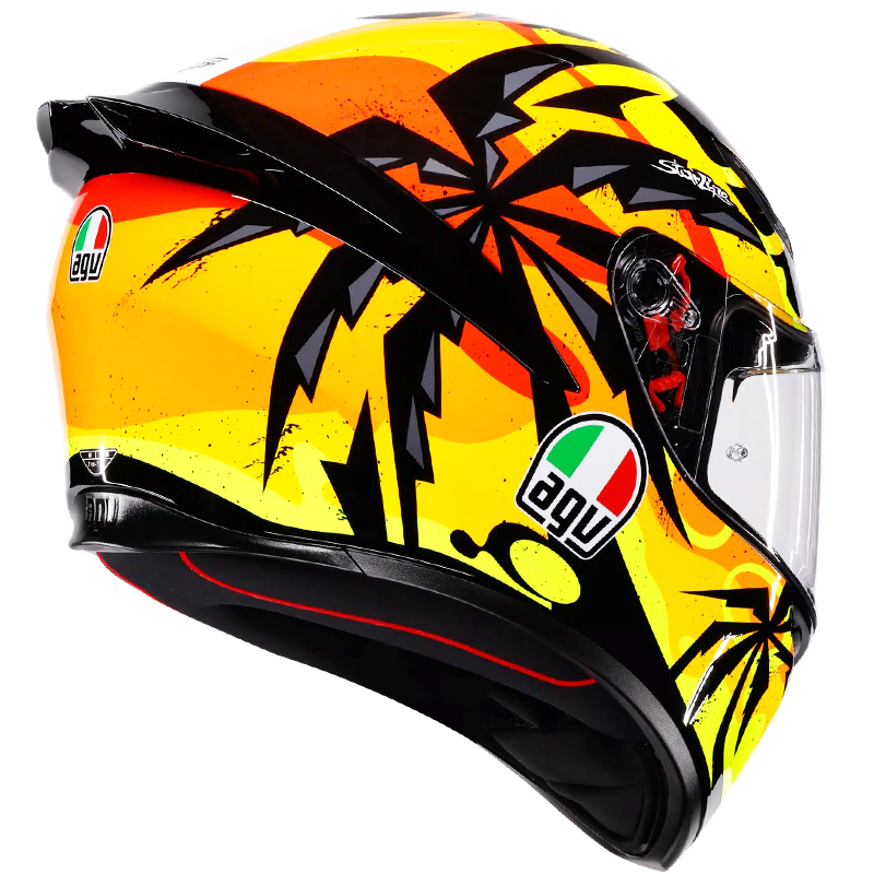 CASCO AGV K1 S TROPICRUSH NEW BLACK/ORANGE | Cascos Integrales de moto | %brands%