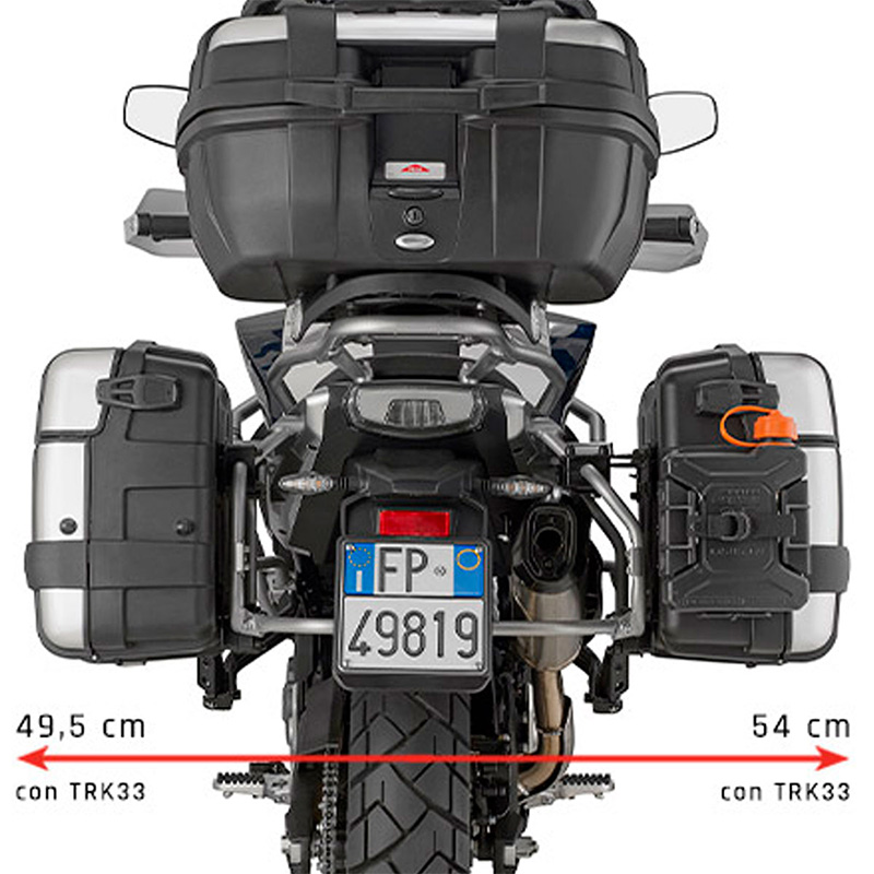 KIT DE FIJACION MALETAS LATERALES GIVI PL9228 CFMOTO 700 MT ADV | Fijaciones Maletas de moto | %brands%