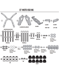 KIT DE FIJACIÓN POSTERIOR GIVI 9223FZ CFMOTO 650 NK | Fijaciones Top Case de moto | %brands%