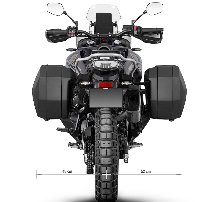 KIT DE FIJACION MALETAS LATERALES SHAD 3P C0MT85IF CFMOTO 1000 MTX/800 MTX | Fijaciones Maletas de moto | %brands%