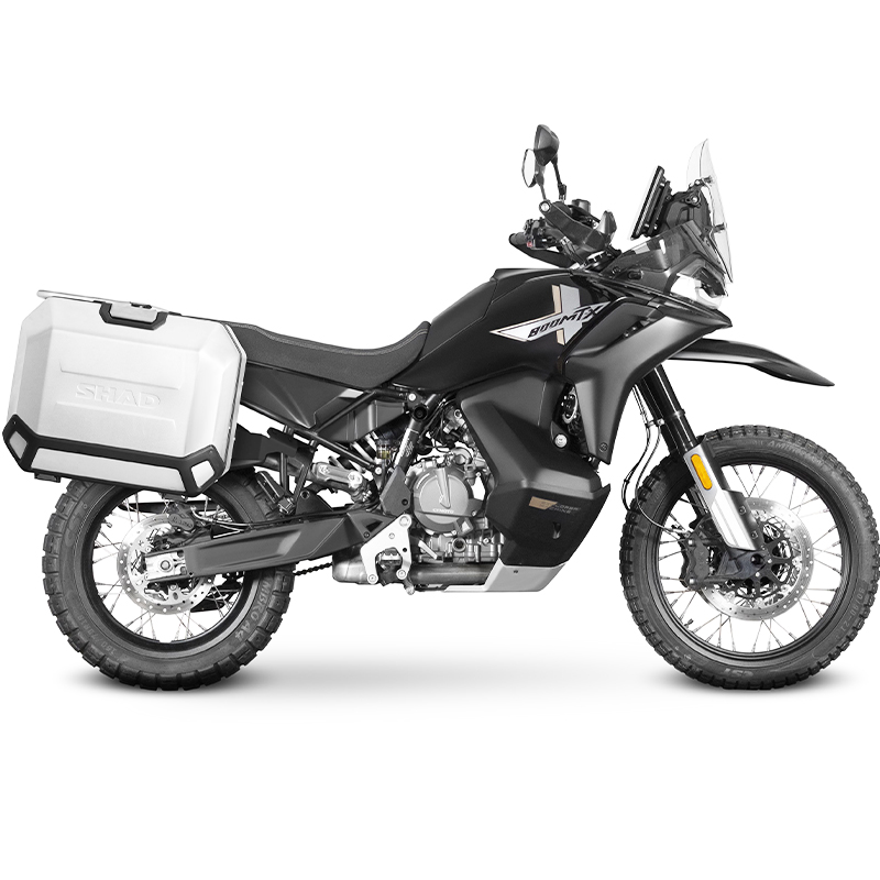 KIT DE FIJACION MALETAS LATERALES SHAD 4P C0MT854P CFMOTO 1000 MTX/800 MTX | Fijaciones Maletas de moto | %brands%
