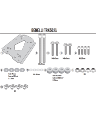 KIT DE FIJACIÓN POSTERIOR GIVI SR8711 BENELLI TRK 502 | Fijaciones Top Case de moto | %brands%