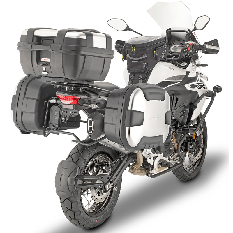 KIT DE FIJACION MALETAS LATERALES GIV PL8711 BENELLI TRK 502 X | Fijaciones Maletas de moto | %brands%