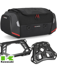 PACK SW-MOTECH BOLSA RACKPACK + PORTAEQUIPAJE + EXTENSION KAWASAKI GPT.08.868.30000 | Bolsas traseras de moto | %brands%