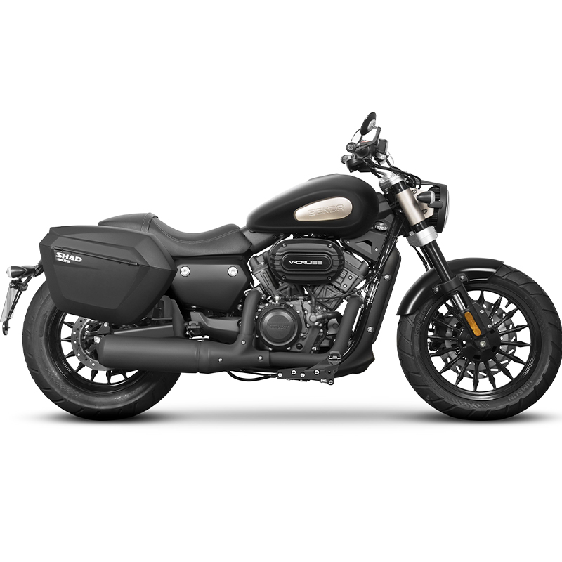 KIT DE FIJACION MALETAS LATERALES SHAD 3P B0VC32IF BENELLI V300/BENDA FOX/KEEWAY V302/V-CROUISER | Fijaciones Maletas de moto | %brands%