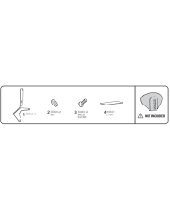 KIT DE FIJACION RESPALDO PARA PASAJERO SHAD S0MX50RV SYM MAXSYM 508 TL | Otros de moto | %brands%