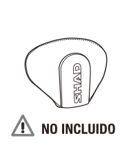 KIT DE FIJACION RESPALDO PARA PASAJERO SHAD S0MX50RV SYM MAXSYM 508 TL | Otros de moto | %brands%