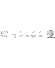 KIT DE FIJACION RESPALDO PARA PASAJERO SHAD H0XD71RV HONDA X-ADV 750/FORZA 750 | Otros de moto | %brands%