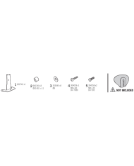 KIT DE FIJACION RESPALDO PARA PASAJERO SHAD S0MS41RV SYM MAXSYM 400 | Otros de moto | %brands%