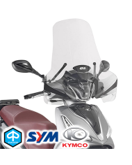 PARABRISAS GIVI 7057A PIAGGIO MEDLEY 200-150-125/SYM SYMPHONY/KYMCO PEOPLE  | Parabrisas de moto | %brands%
