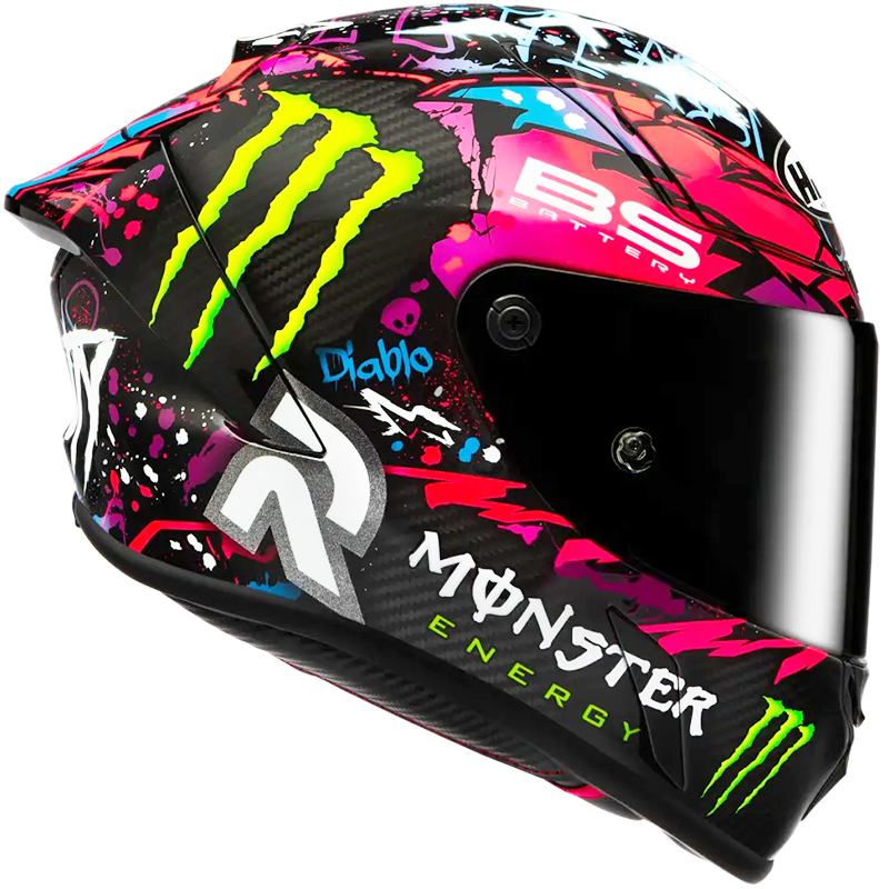 CASCO HJC RPHA 1 V2 CARBON FUNKY DIABLO | Hjc de moto | %brands%