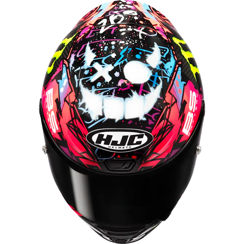 CASCO HJC RPHA 1 V2 CARBON FUNKY DIABLO | Hjc de moto | %brands%