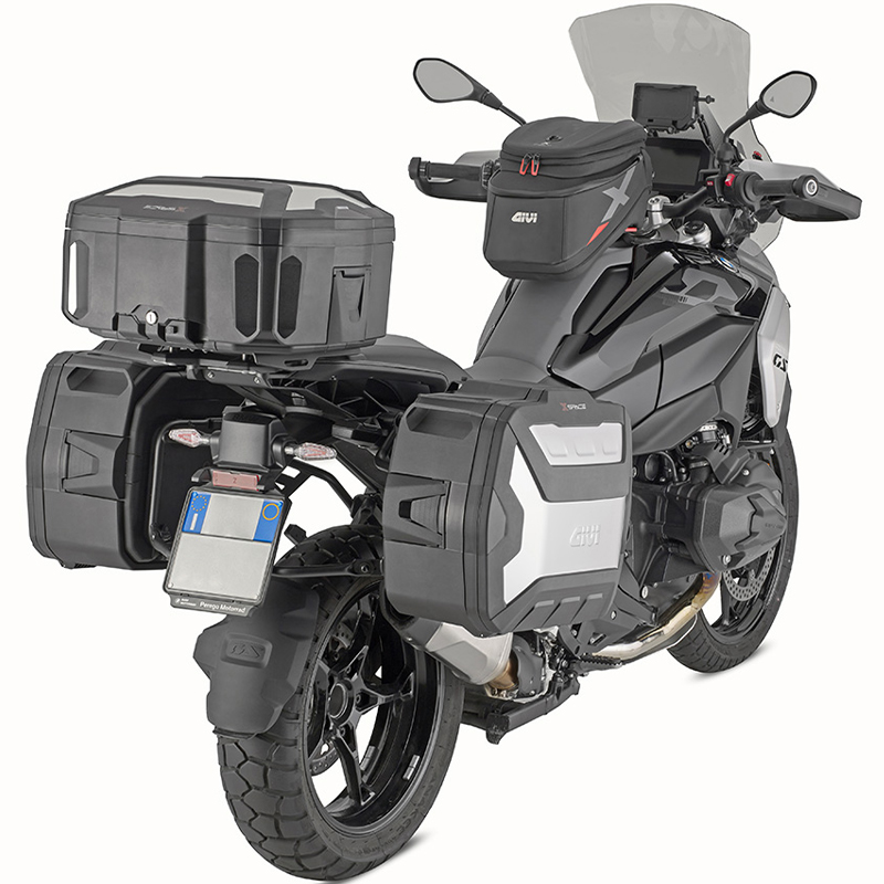 MALETA GIVI XSPACE MONOKEY XP01AAA BLACK/ALUMINUM | Maletas laterales de moto | %brands%