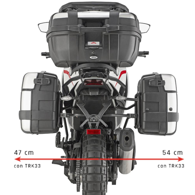 KIT DE FIJACION MALETAS LATERALES GIVI PLO9352MK MOTO MORINI X-CAPE 700 | Fijaciones Maletas de moto | %brands%