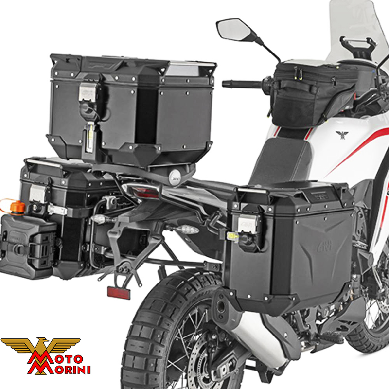 KIT DE FIJACION MALETAS LATERALES GIVI PLO9352CAM MOTO MORINI X-CAPE 700
