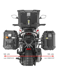 KIT DE FIJACION MALETAS LATERALES GIVI PLO9352CAM MOTO MORINI X-CAPE 700 | Fijaciones Maletas de moto | %brands%