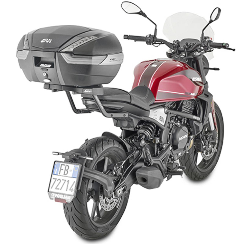 KIT DE FIJACIÓN POSTERIOR GIVI 9351FZ MOTO MORINI SIEMMEZZO STR/SCR 650 | Fijaciones Top Case de moto | %brands%