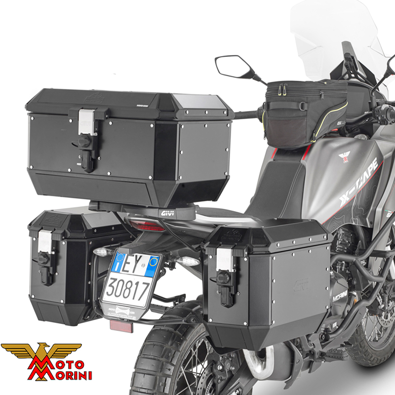 KIT DE FIJACION MALETAS LATERALES GIVI PLO9350MK MOTO MORINI X-CAPE 649