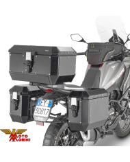 KIT DE FIJACION MALETAS LATERALES GIVI PLO9350MK MOTO MORINI X-CAPE 649 | Fijaciones Maletas de moto | %brands%