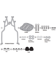 KIT DE FIJACIÓN POSTERIOR GIVI SR9770 BENDA CHINCHILLA 500 | Fijaciones Top Case de moto | %brands%