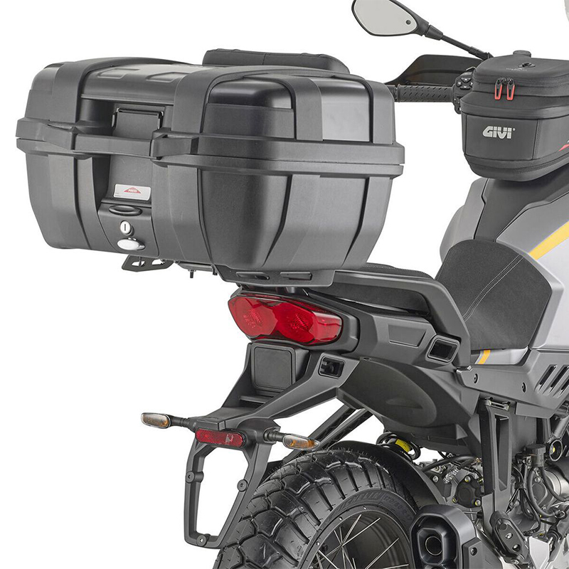 KIT DE FIJACION POSTERIOR GIVI SRA8208 MOTO GUZZI STELVIO 1000 | Fijaciones Top Case de moto | %brands%