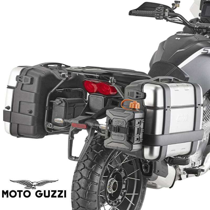 KIT DE FIJACION MALETAS LATERALES GIVI PLO8208MK MOTO GUZZI STELVIO 1000