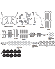 KIT DE FIJACION MALETAS LATERALES GIVI PLO8208CAM MOTO GUZZI STELVIO 1000 | Fijaciones Maletas de moto | %brands%