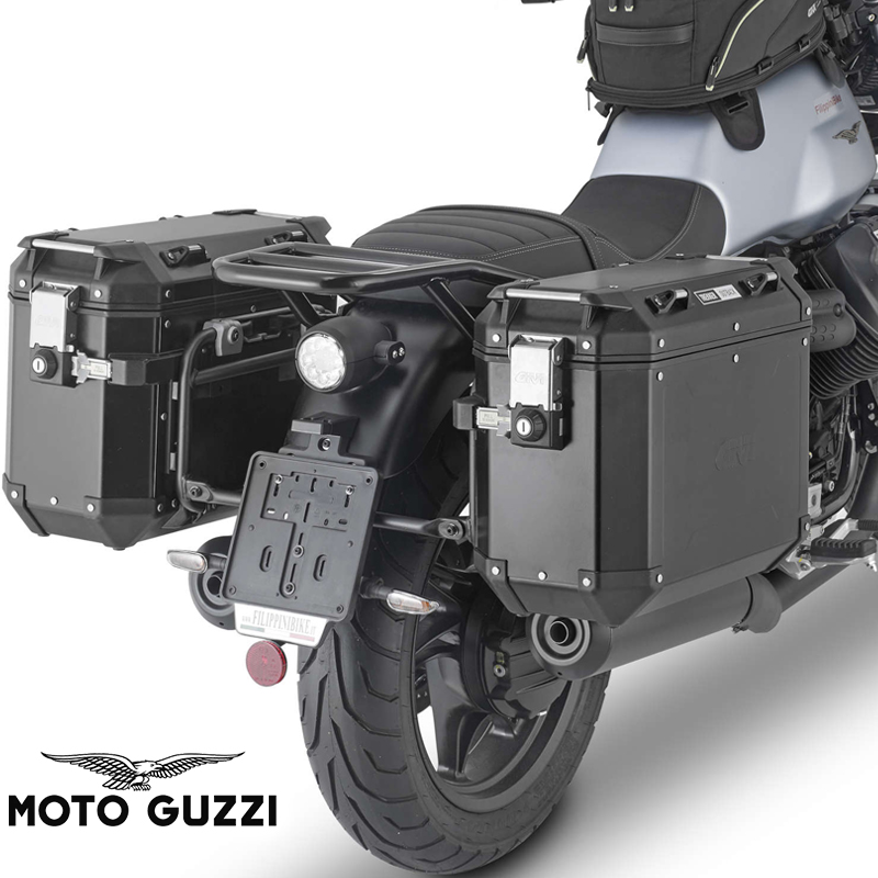 KIT DE FIJACION MALETAS LATERALES GIVI PLO8206CAM MOTO GUZZI V7 SPECIAL/STONE
